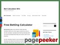 Free Betting Calculator - Odds Converter